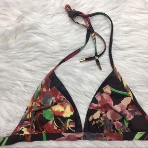 SHAN Floral Bikini Top
